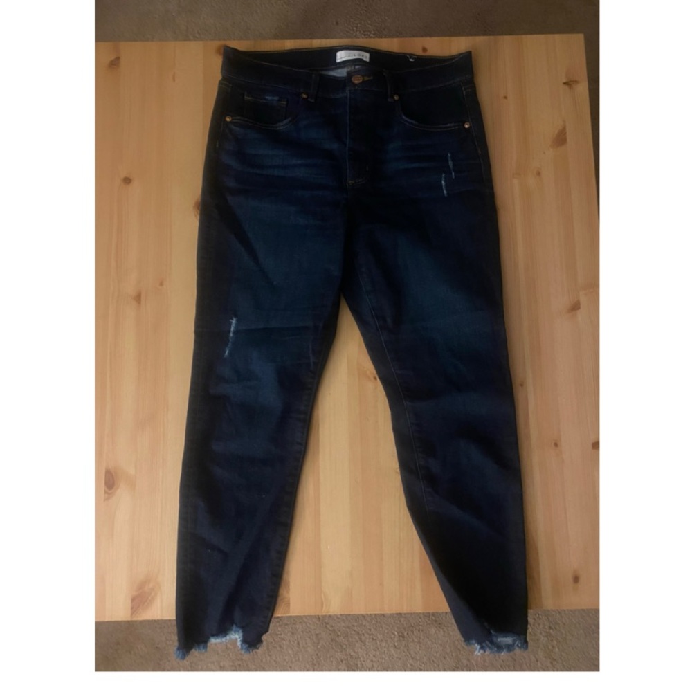 Loft Petite Dark Denim Jeans